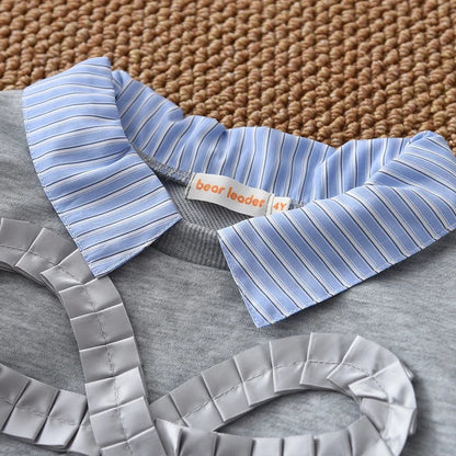 Bow Top & Pants Casual Two-piece Set