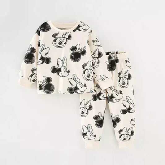 Adorable Minnie Pajama Set – 100% Cotton