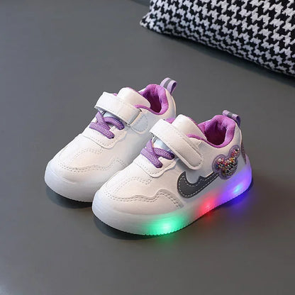 Premium Kids' Light-Up Sports Sneakers