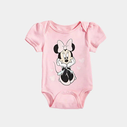 Cotton Baby Bodysuit Short/Long Sleeve