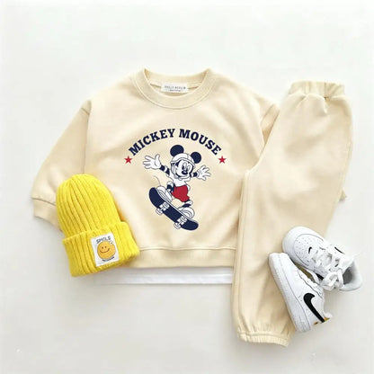 Sweatshirt & Pants Set - 100% Cotton