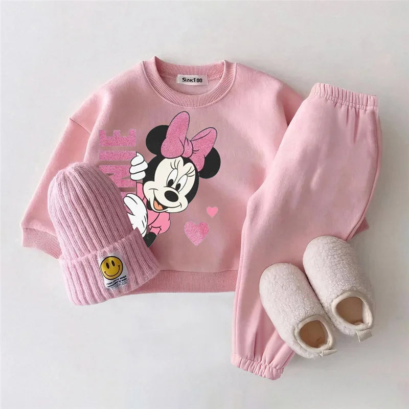Minnie Cotton Tracksuit Set – 100% Cotton