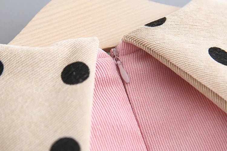 Cozy Velvet Warm Plaid Dress