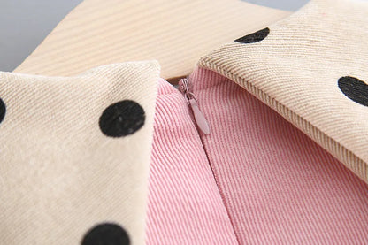 Cozy Velvet Warm Plaid Dress