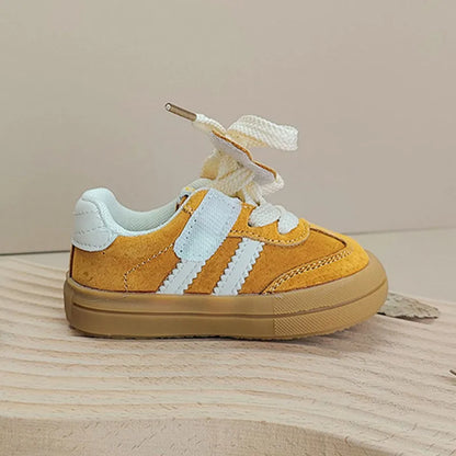 Soft Leather Baby Sneakers
