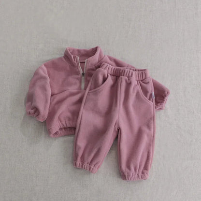 Soft Warm Fleece 2-Piece Set