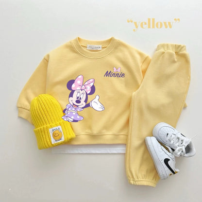 Disney Sweatshirt & Pants Set - 100% Cotton
