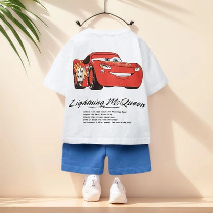 Pure Cotton T-Shirt and Shorts Set