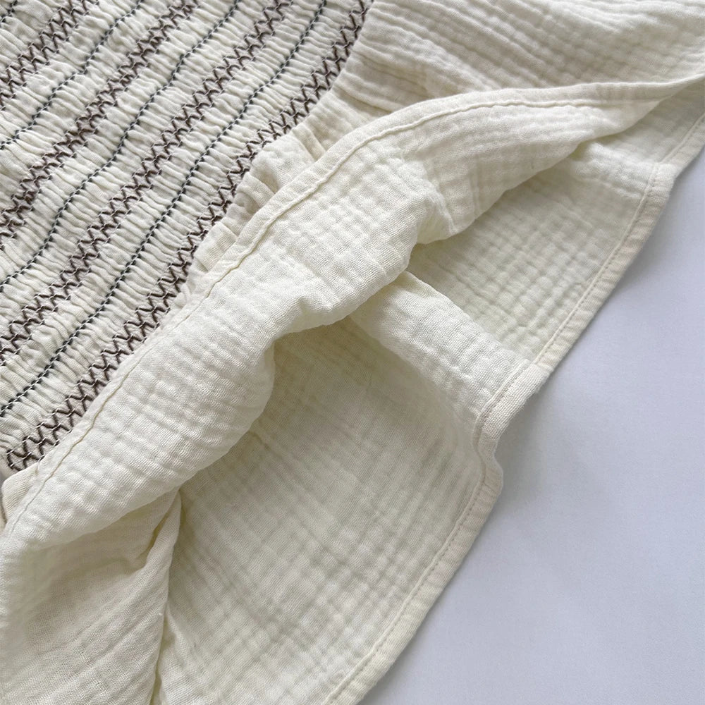 Striped Top And Pants Set Two-Piece Outfit