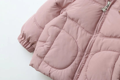 Parkas Thick Cotton Lining Hoodie Warm Jacket Windy Breaker