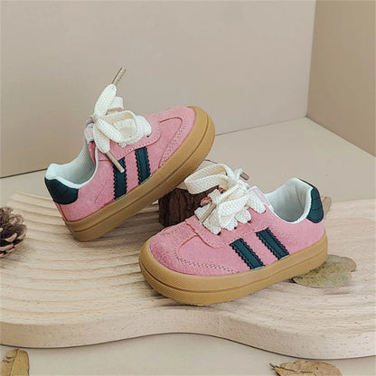 Soft Leather Baby Sneakers