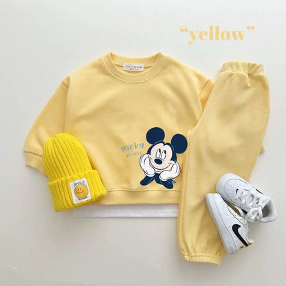 Disney Sweatshirt & Pants Set - 100% Cotton