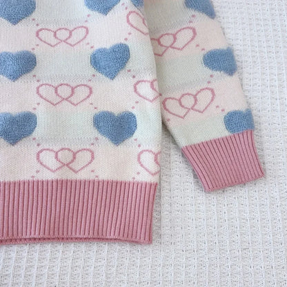 Love Top & Pleated Skirt Two-Piece Set