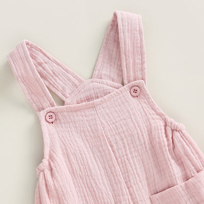100% Cotton Overall with Straps & Pockets