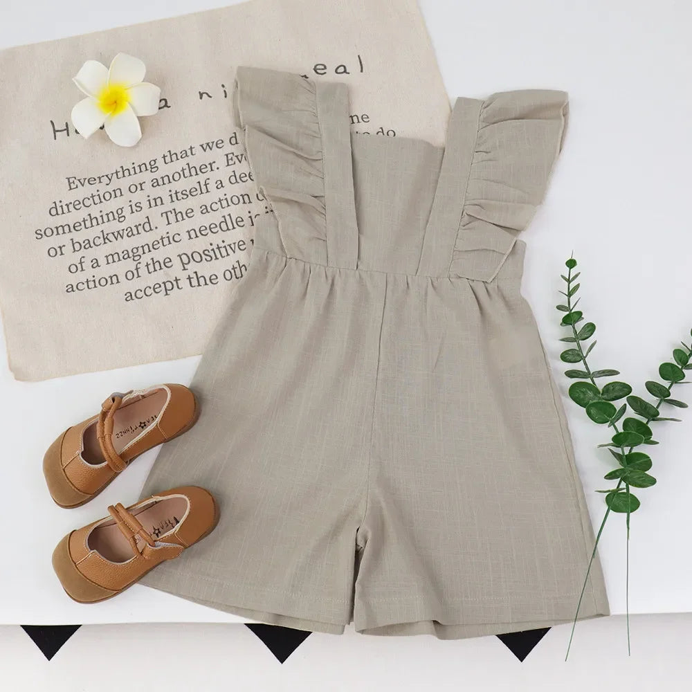 Sleeveless Square Neck Jumpsuit