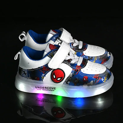 Light-Up Spiderman Sneakers – Fun, Flashy & Comfy!