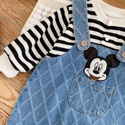 Denim Mickey Playsuit