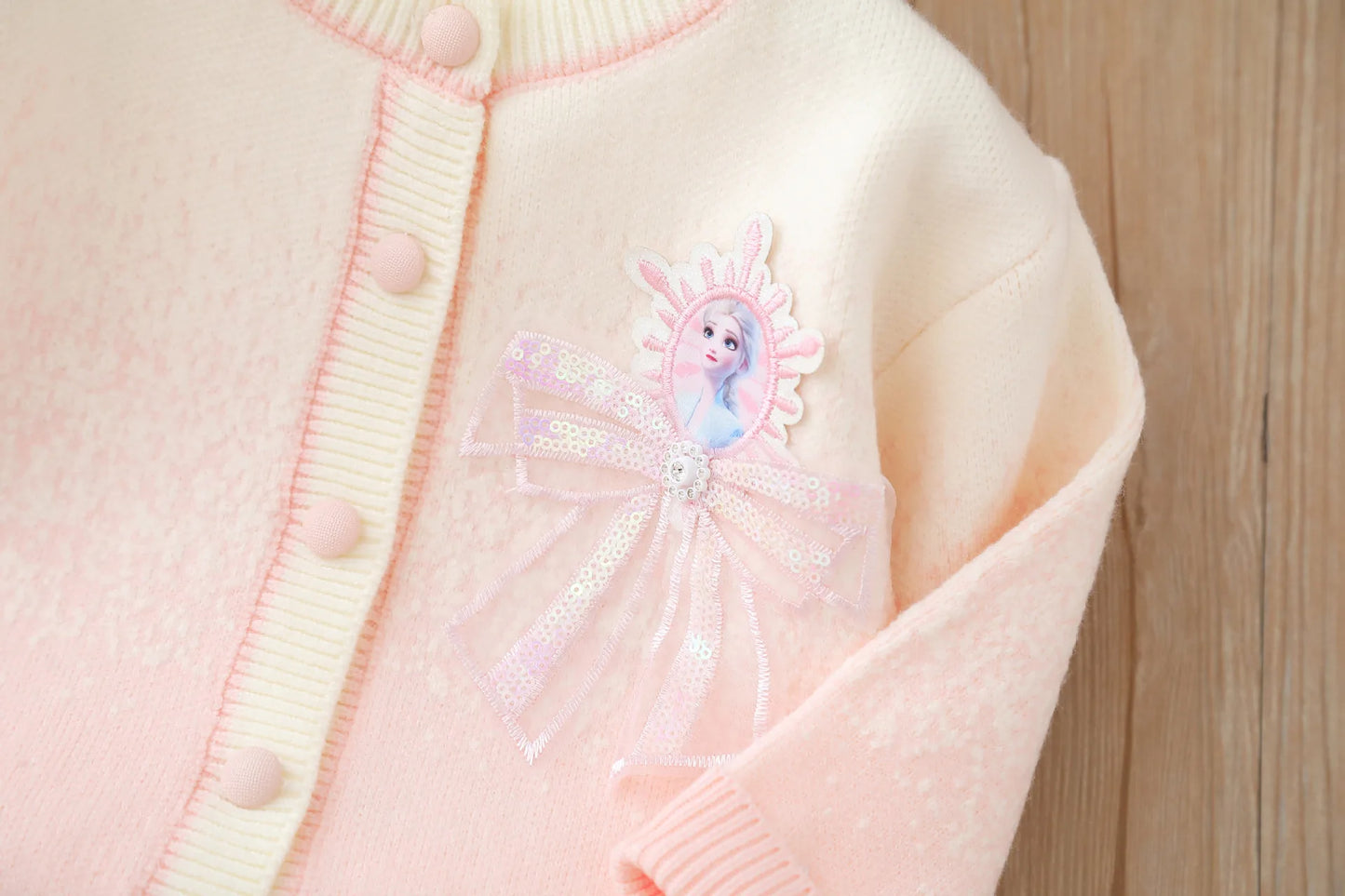 Frozen Knitted Cardigan and Tutu Skirt