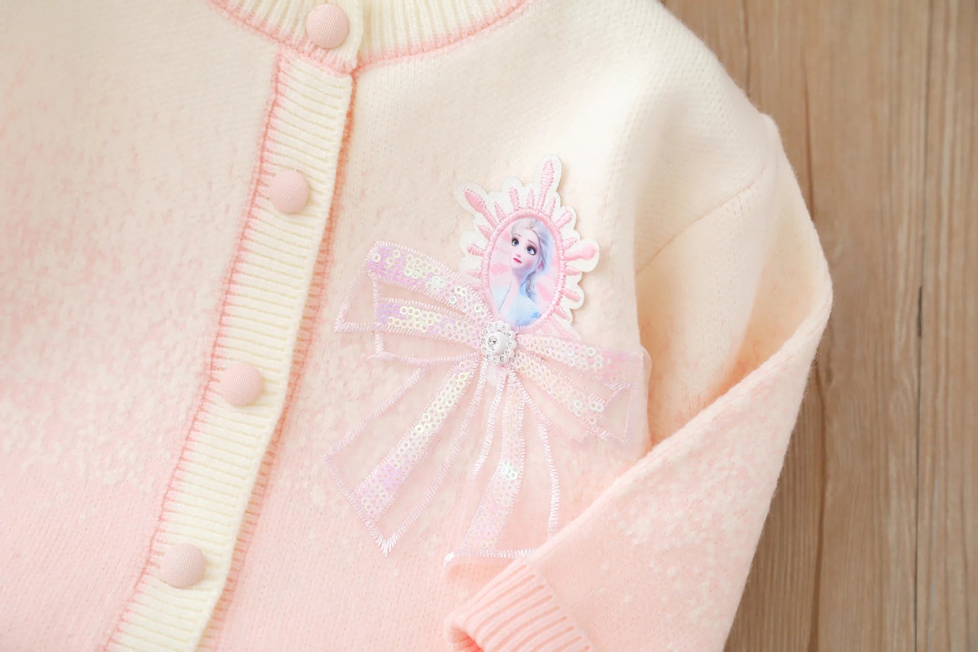 Frozen Knitted Cardigan and Tutu Skirt