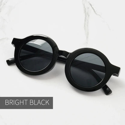 Kids Round Sunglasses – UV400 Mirror Lens Stylish Eyewear