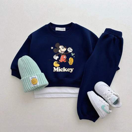 Disney Sweatshirt & Pants Set - 100% Cotton