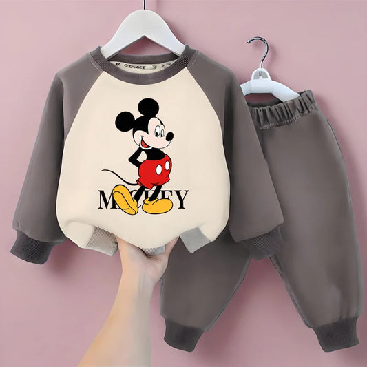 Sweatshirt & Pants Set - 100% Cotton