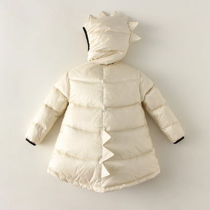 Dinosaur Cotton Windproof & Hooded Down Parka