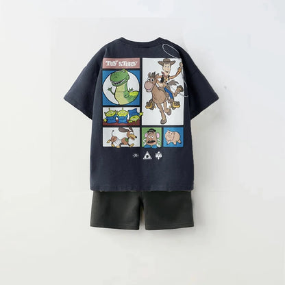 Disney 100% Cotton T-Shirt and Shorts Set