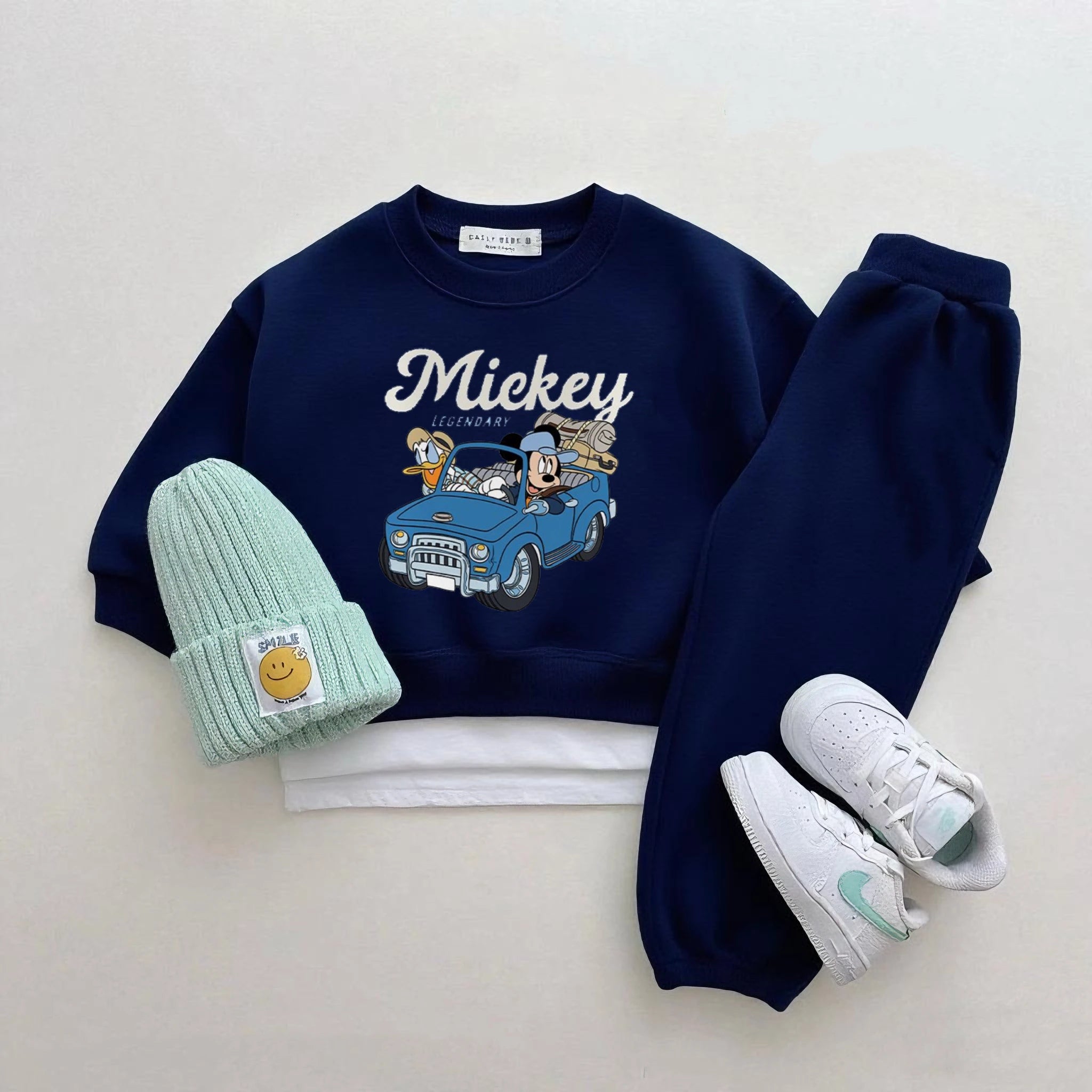 Disney Sweatshirt & Pants Set - 100% Cotton
