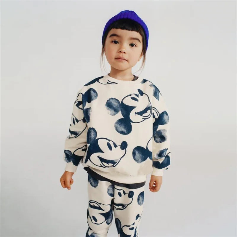 Mickey Mouse Sweatshirt + Pant Set