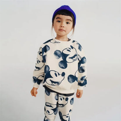 Mickey Mouse Sweatshirt + Pant Set