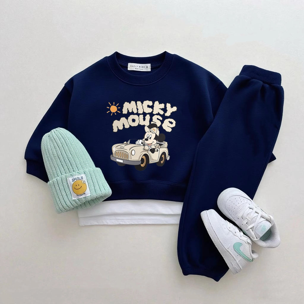 Disney Sweatshirt & Pants Set - 100% Cotton
