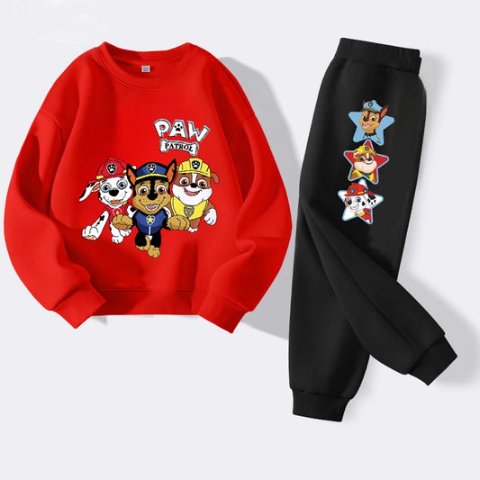 Sweatshirt & Pants Set - 100% Cotton