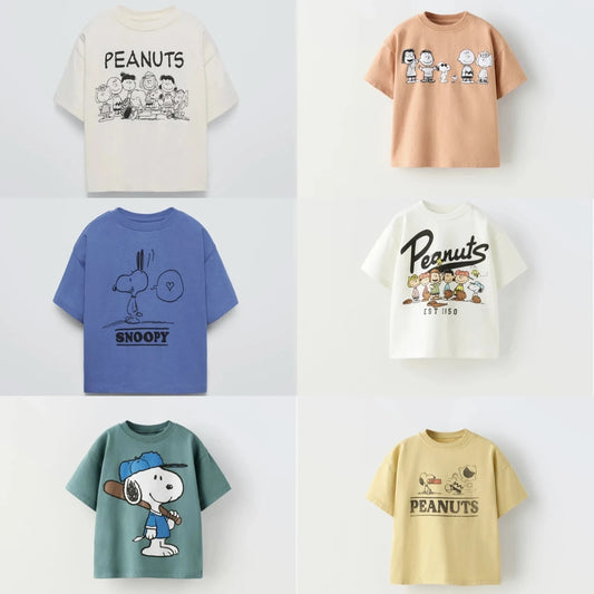 Snoopy Pure Cotton T-Shirt