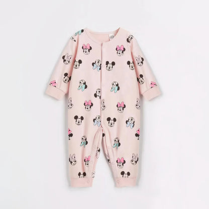 Mickey & Minnie 100% Cotton Baby Romper