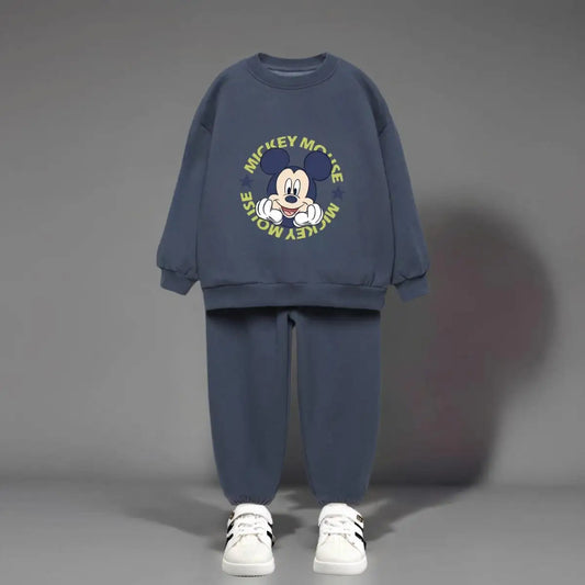 Mickey Mouse Hooded Sweatshirt & Sweatpants Set