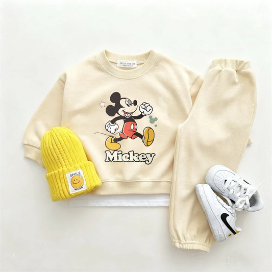 Sweatshirt & Pants Set - 100% Cotton