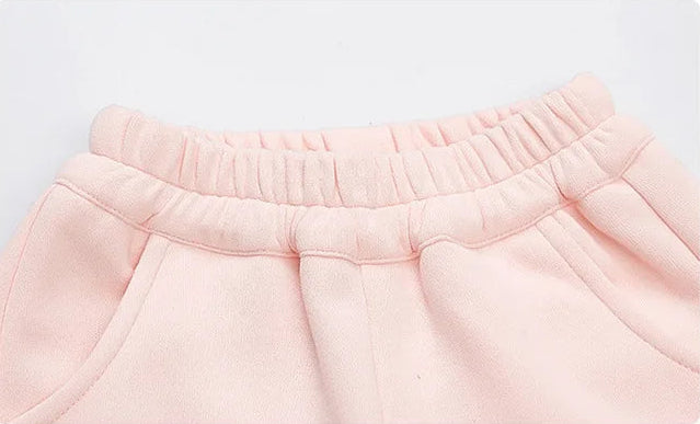 Elsa Princess Zippered Hooded Jacket & Bellbottom Pants