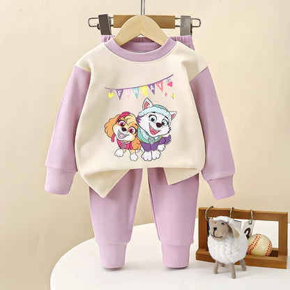 Sweatshirt & Pants Set - 100% Cotton