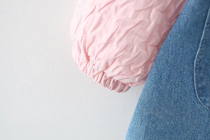 Girl Bow Denim Dress – Adorable Spring & Fall Outfit