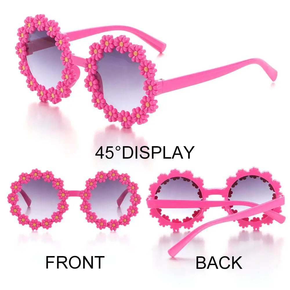 Flower Sunglasses – Cute Daisy Style UV400