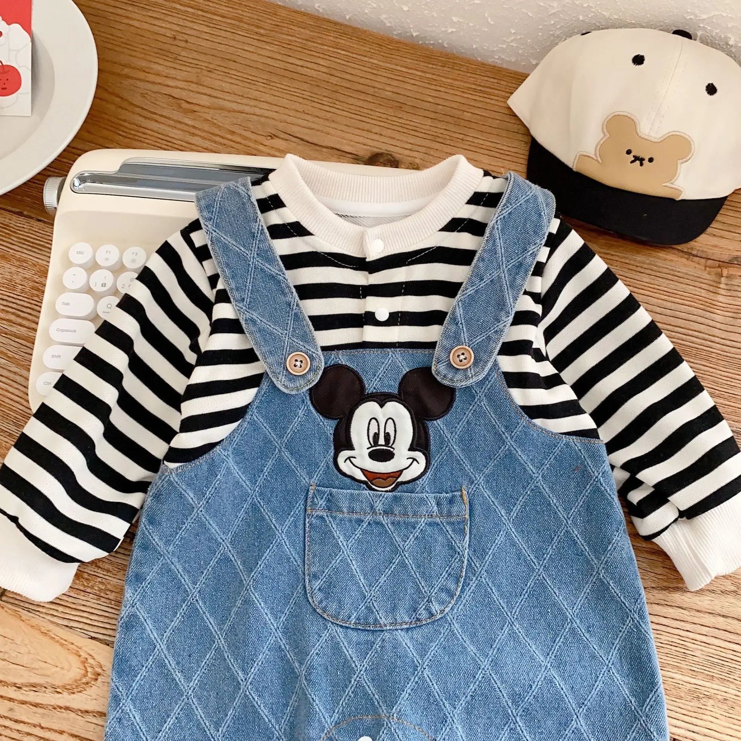 Denim Mickey Playsuit