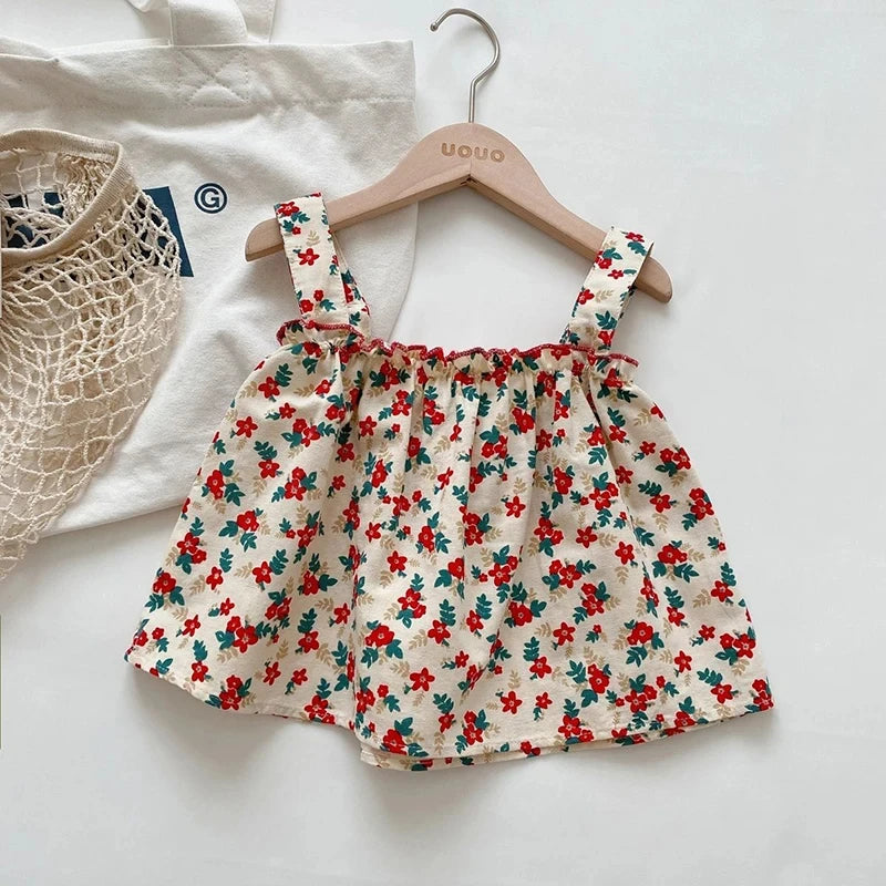 Summer Outfit with Denim Shorts Set