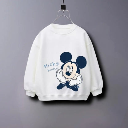 White Disney Soft Cotton Hoodie