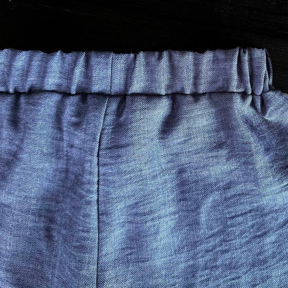 Lace Splicing Sleeveless Top & Pants 2-piece Set