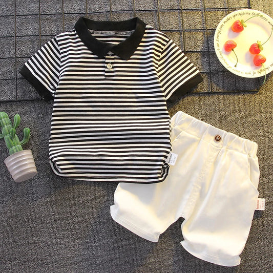 Boys T-shirt & Shorts Summer Cotton Sets