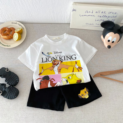 Disney 100% Cotton T-Shirt and Shorts Set