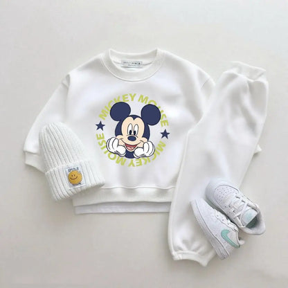 Disney Sweatshirt & Pants Set - 100% Cotton
