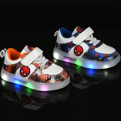 Light-Up Spiderman Sneakers – Fun, Flashy & Comfy!