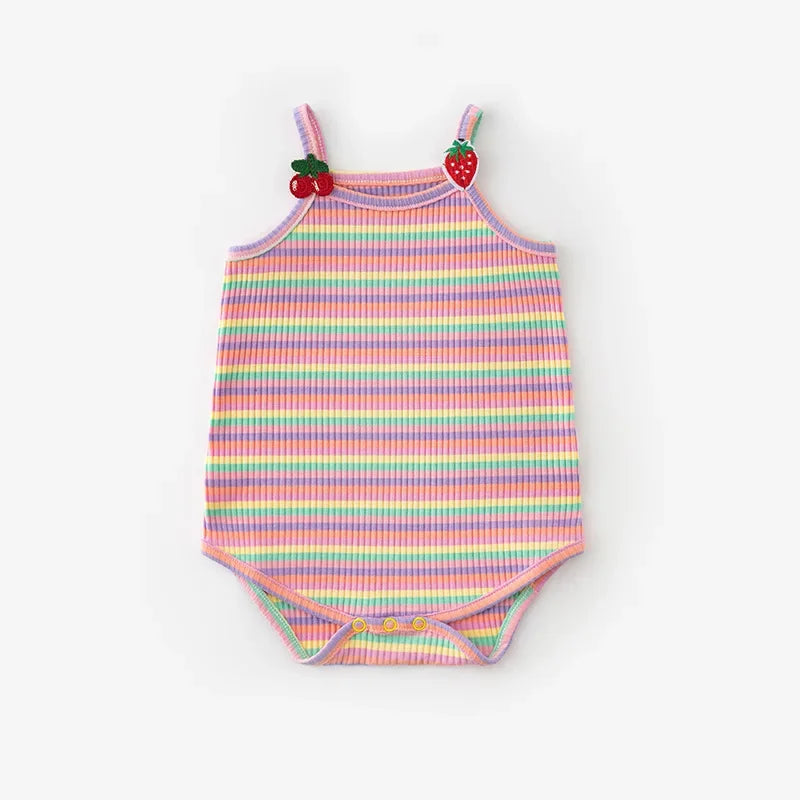 Cute Striped Jumpsuit
